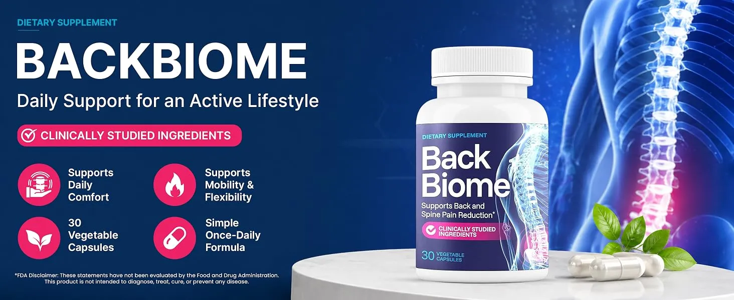 BackBiome Supplements